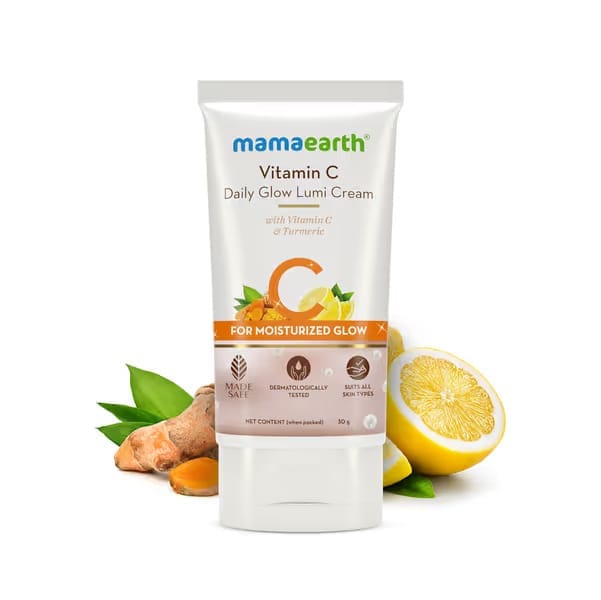 Mama Earth - Vitamin C Daily Glow Lumi Cream (30g)