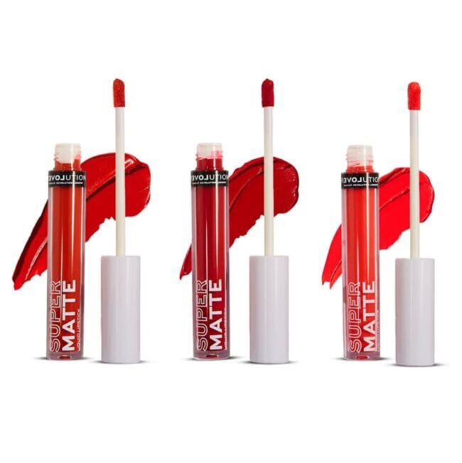 Revolution - Super Matte Liquid Lip Set (12ML)
