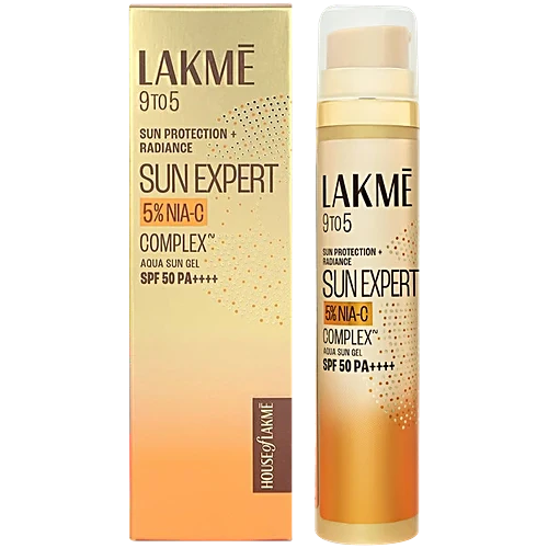 Lakme - Sun Protection + Radiance Sun Expert 5% NIA - C Complex Spf 50 PA++++ (56g)