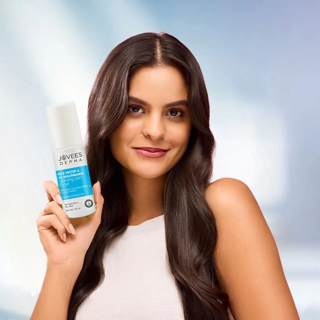Jovees - Derma Rice Water & 4% Niacinamide Glowing Skin Toner (100ML)