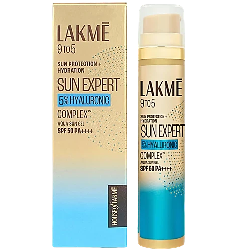 Lakme - Sun Protection + Hydration Sun Expert 5% Hyaluronic Complex Spf 50 PA++++ (56g)