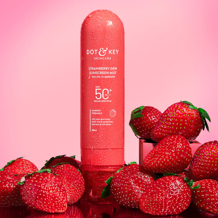 Dot & Key - Strawberry Dew Sunscreen Mist SPF 50 PA++++ (80ML)