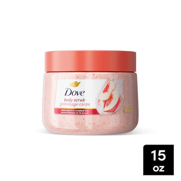 Dove - Body Scrub Gommage Corps White Peach & Crushed Rice (425g)