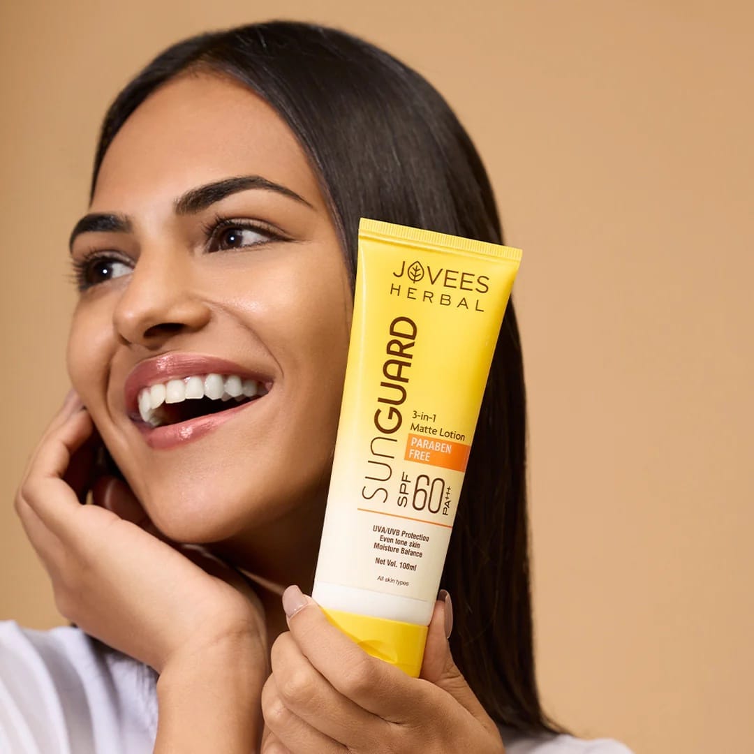 Jovees - Sun Guard 3 In 1 Matte Lotion SPF 60 PA +++ (100ML)