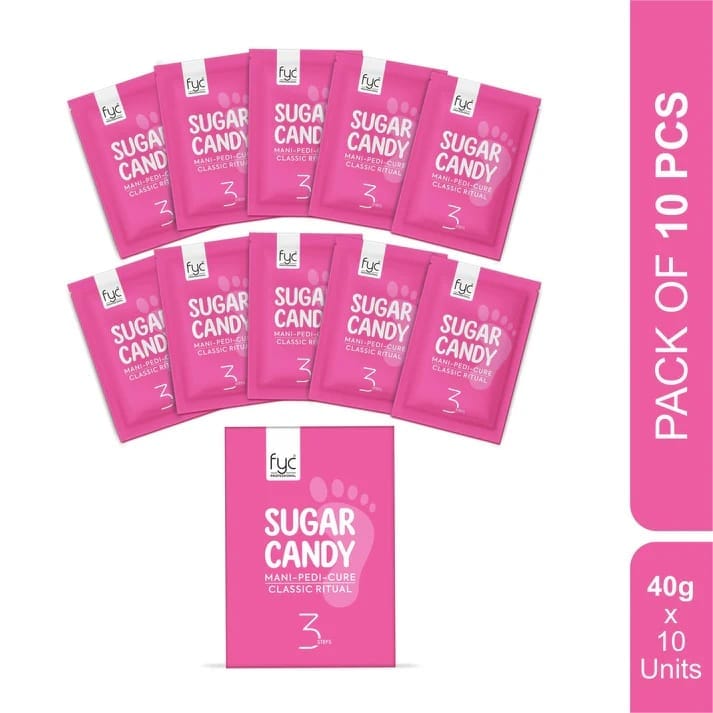 FYC Professional - Sugar Candy Mani - Pedi - Cure Classic Ritual 3 Steps Kit (400g)