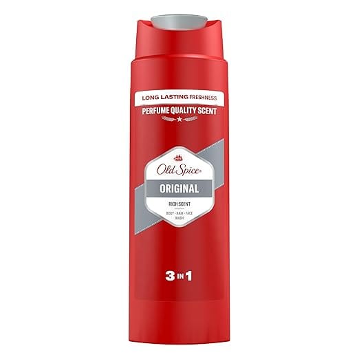 Old Spice - Orginal Rich Scent 3 In 1 Body , Hair , Face Wash (400ML)