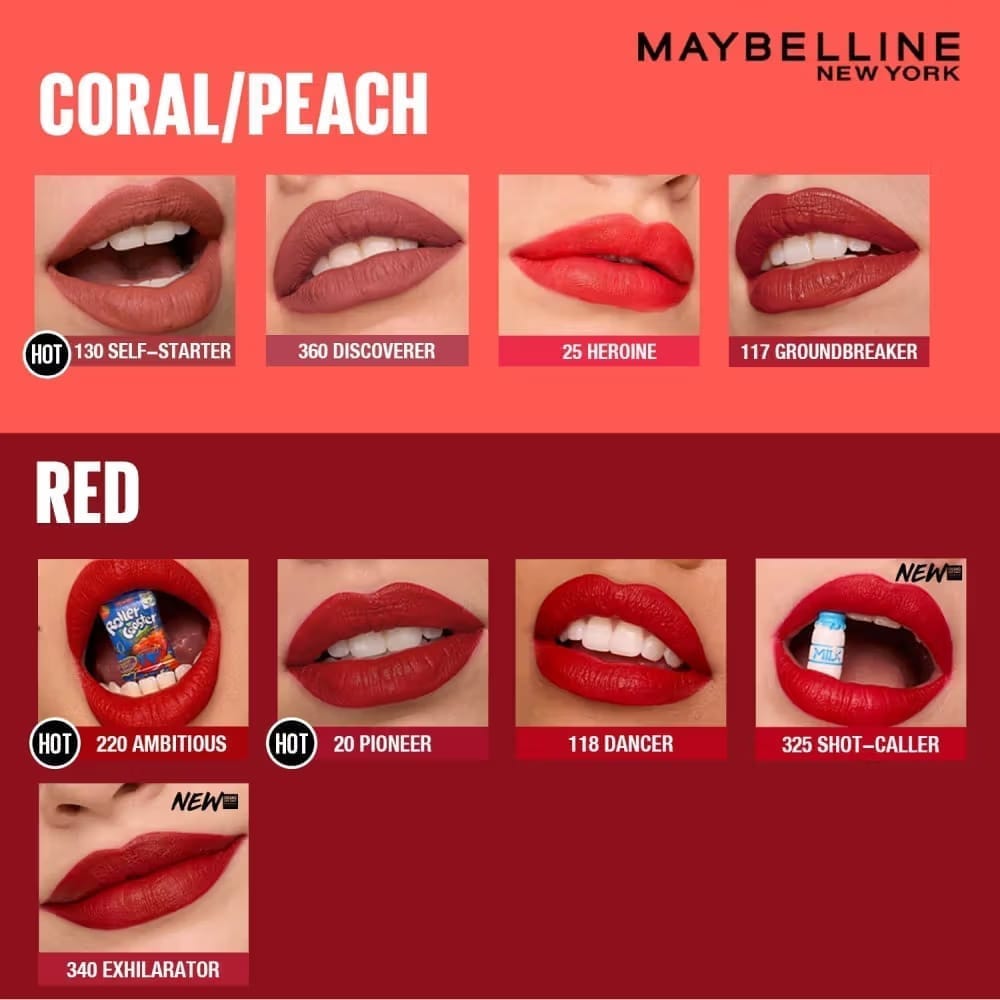 Maybelline New York - SUPERSTAY MATTE INK LIQUID LIPSTICK