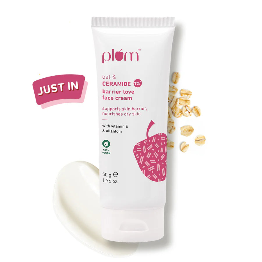 Plum - Oat & Ceramide 1% Barrier Love Face Cream (50g)