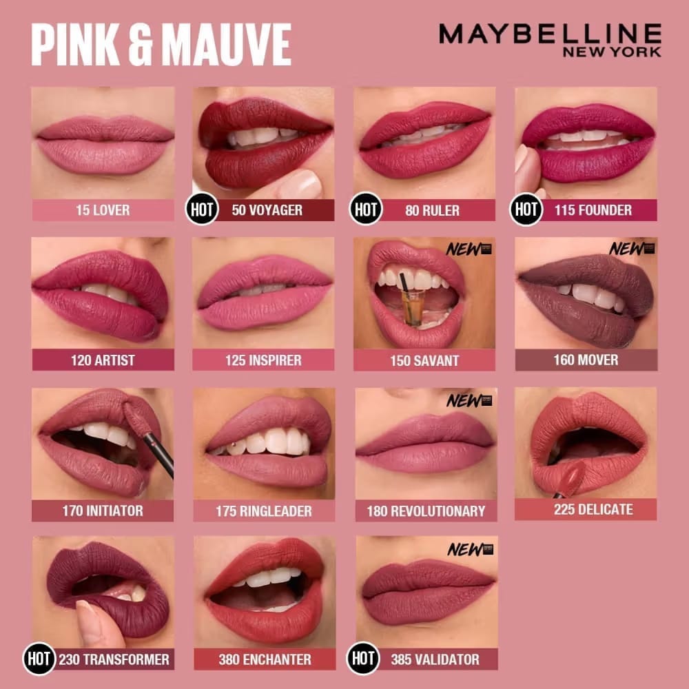 Maybelline New York - SUPERSTAY MATTE INK LIQUID LIPSTICK