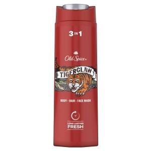 Old Spice - Tiger Claw Scent Of Blood Orange 3 In 1 Body , Hair , Face Wash (400ML)