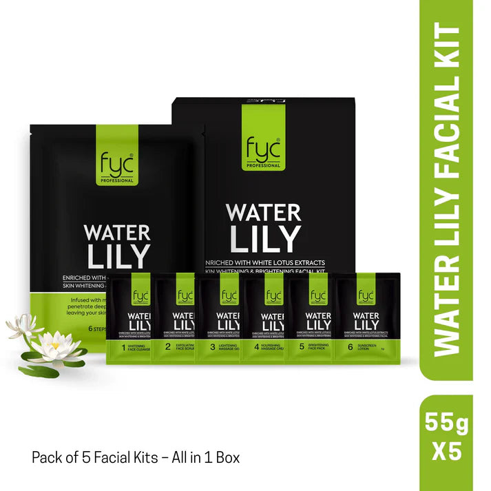 FYC Professional - Water Lily Skin Whitening & Brightening Facial Kit (275g)