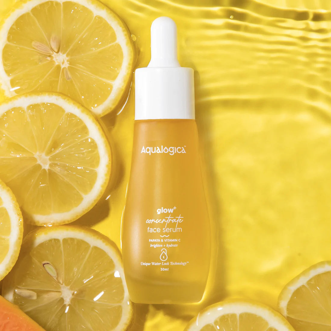 Aqualogica - Glow+ Concentrate Face Serum Papaya & Vitamin C (30ML)