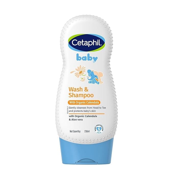 Cetaphil - Baby Gentle Wash & Shampoo With Organic Calendula (230mL)