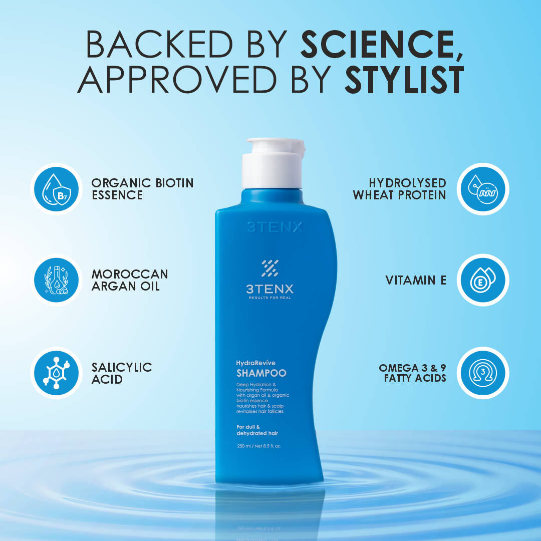 3TENX HydraRevive Hydrating Shampoo