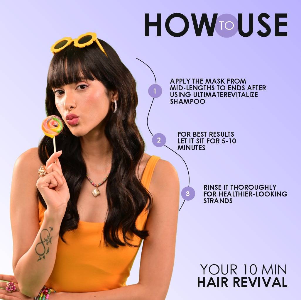 3TENX UltimateRevitalize Hair Mask with Keratin for Damaged Hair