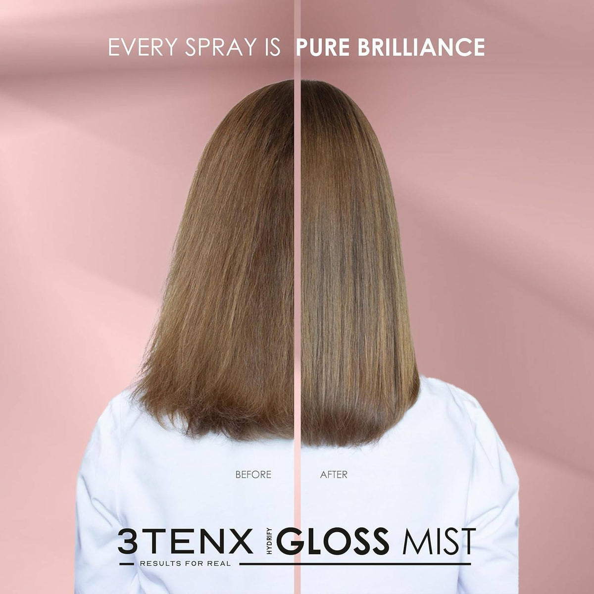 3TENX Hydrify Gloss Mist for Shiny, Frizz-Free Hair, 150ml