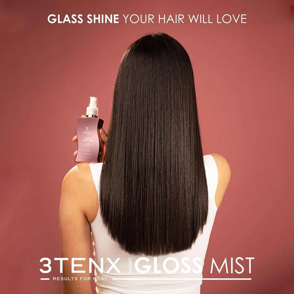 3TENX Hydrify Gloss Mist for Shiny, Frizz-Free Hair, 150ml