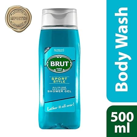 Brut - Sport Style All In One Hair & Body Shower Gel (500ML)