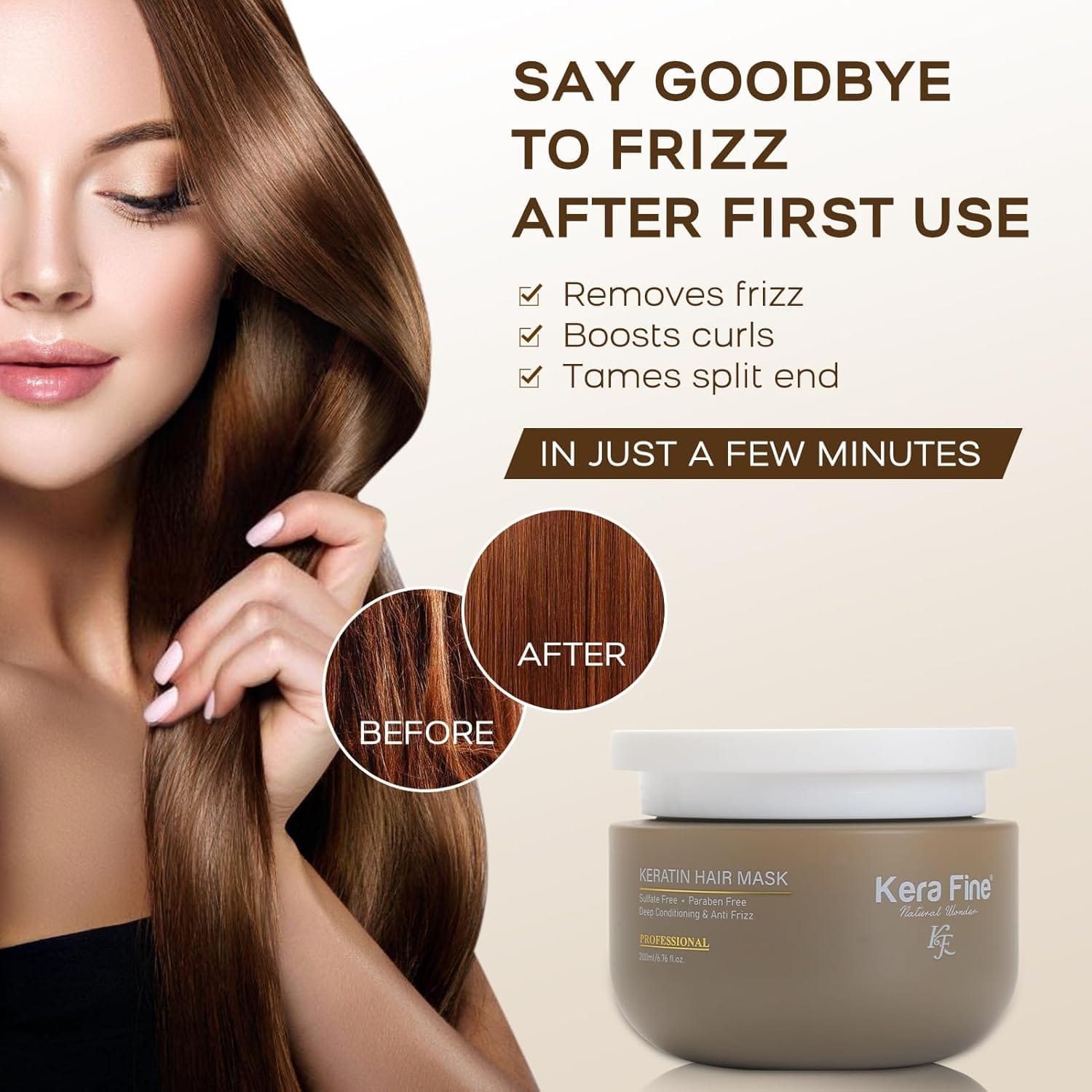 Kerafine - Keratin Hair Mask (200ML)