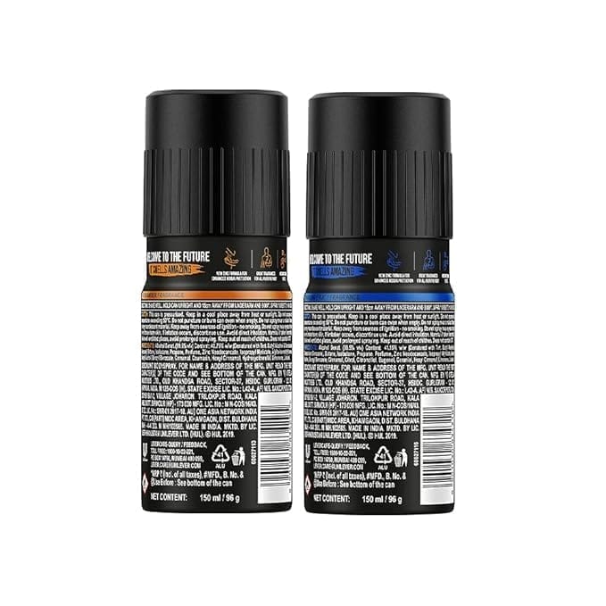 Axe - Body Spray Deodrant (Midnight & 24 X 7) (300ML)