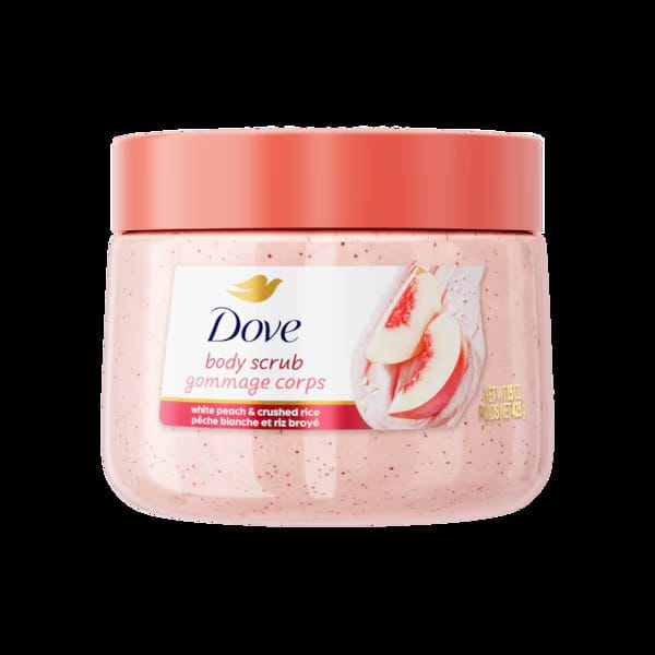 Dove - Body Scrub Gommage Corps White Peach & Crushed Rice (425g)