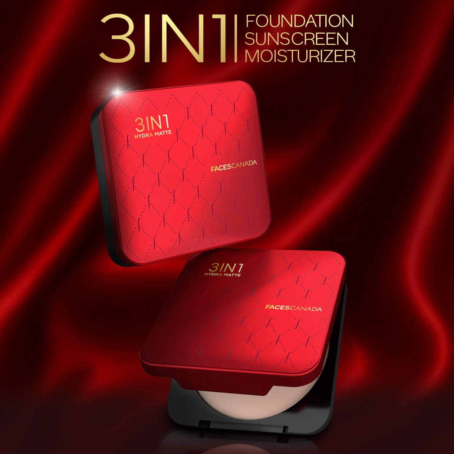 Faces Canada - 3 In 1 Hydra Matte Compact (9g)
