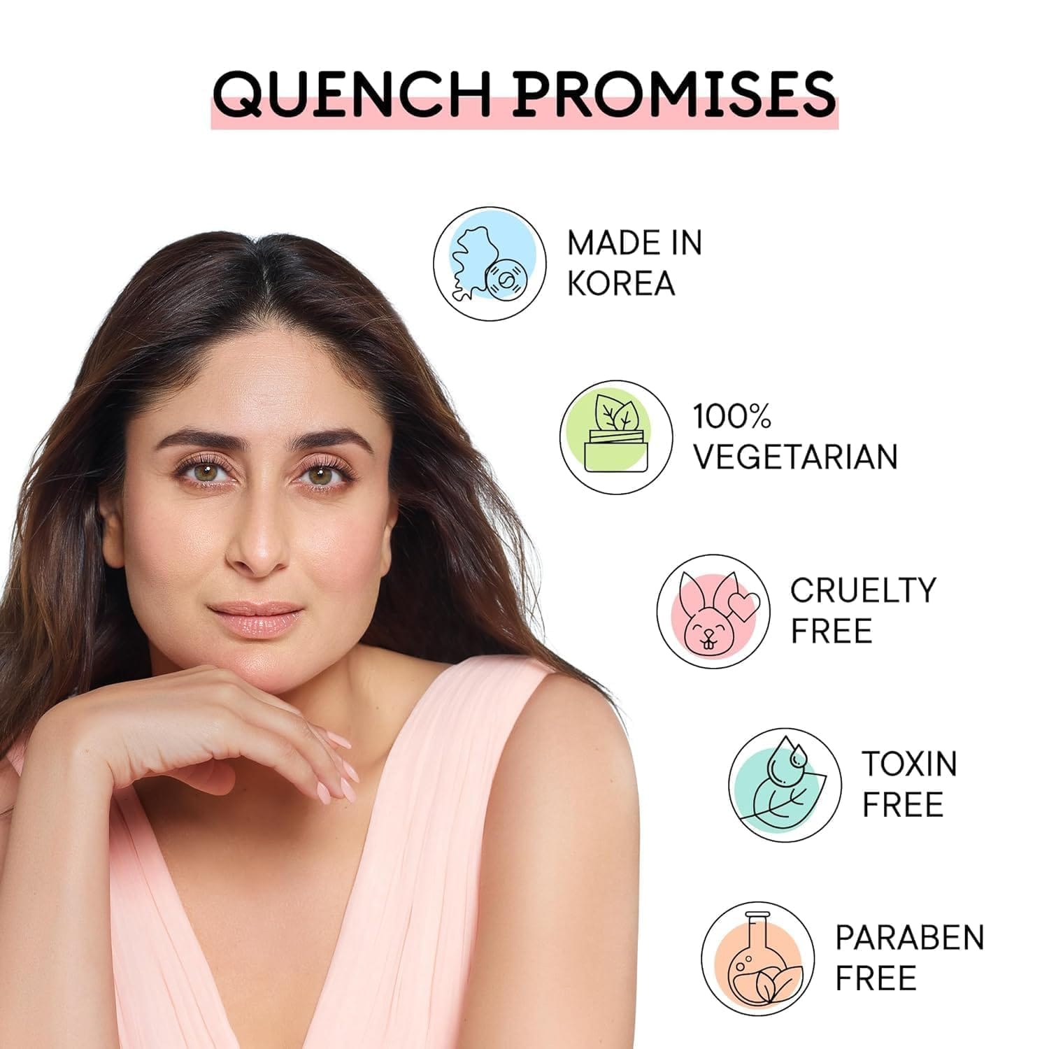 Quench - Gentle Cleansing Gel Face Wash With Birch Juice Enzymes (110ML)