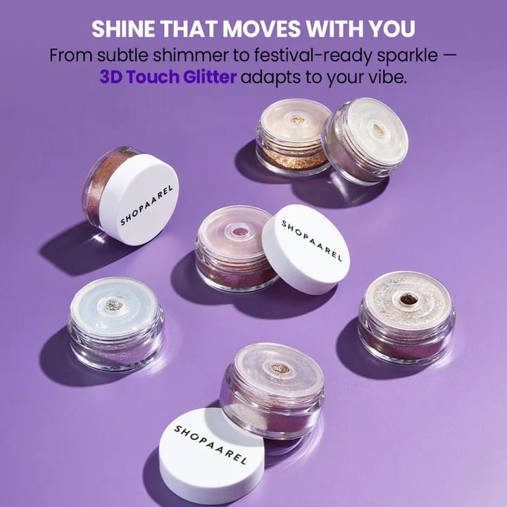 Shopaarel - 3D Loustrous Touch Glitter