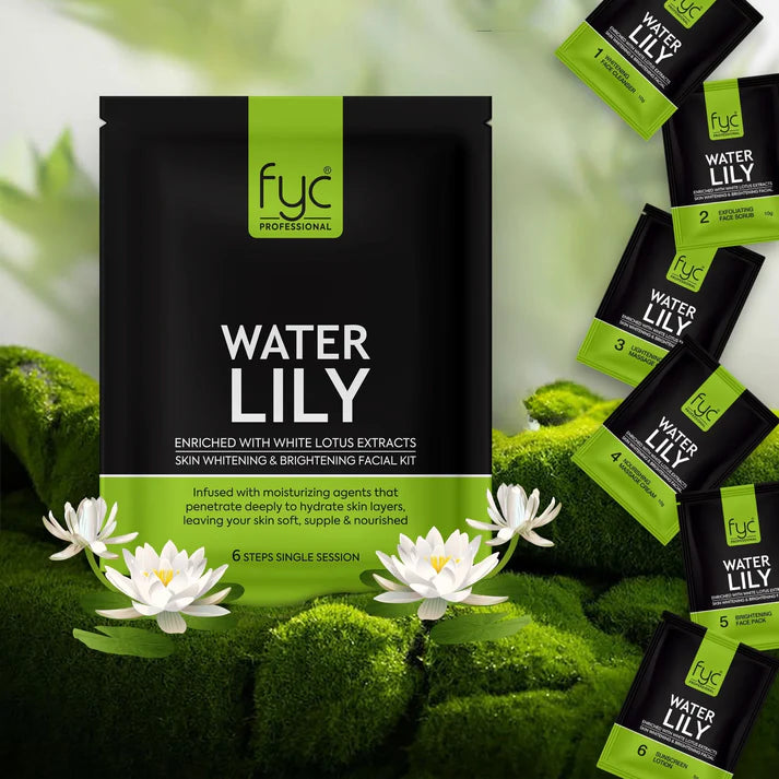 FYC Professional - Water Lily Skin Whitening & Brightening Facial Kit (275g)