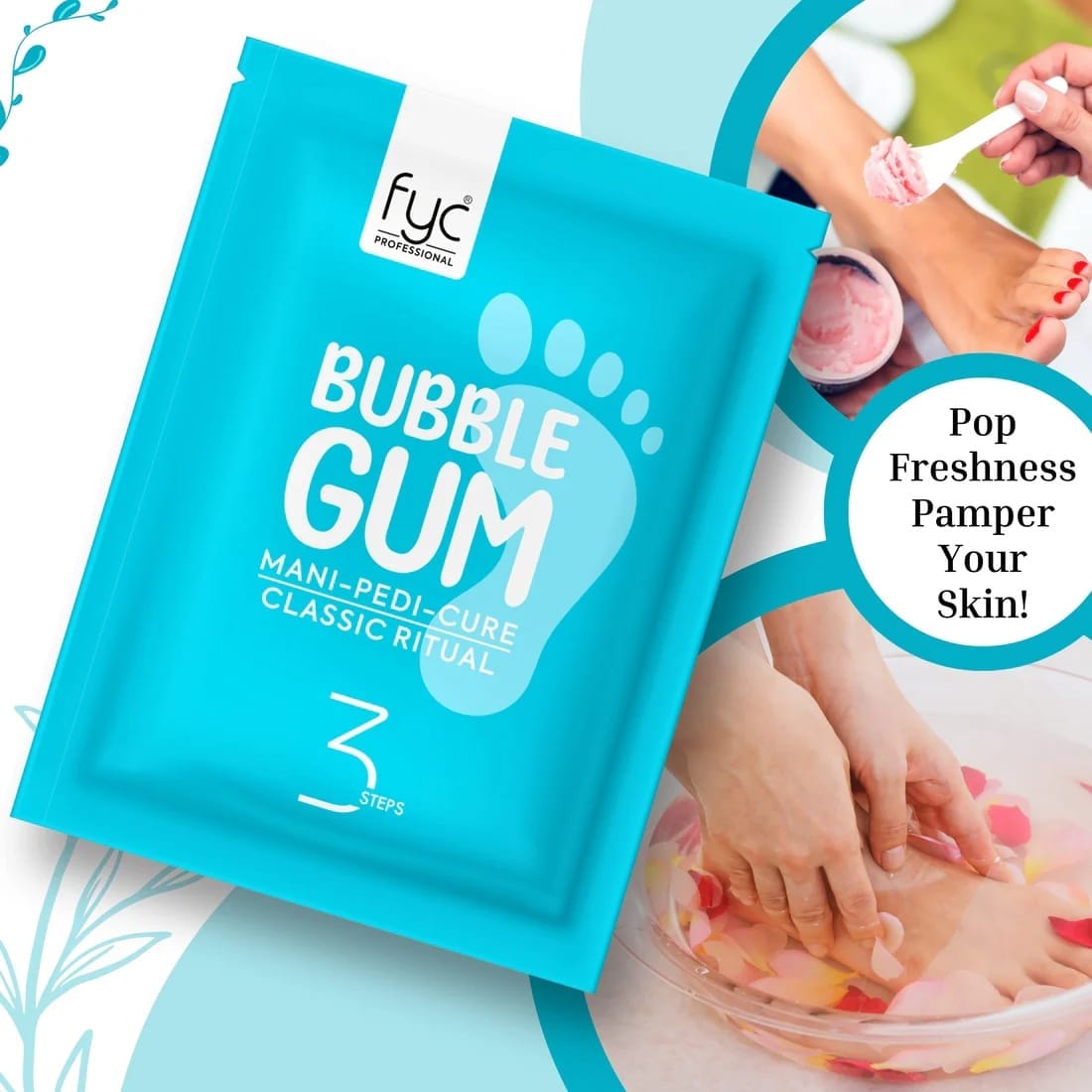 FYC Professional - Bubble Gum Mani - Pedi - Cure Classic Ritual 3 Steps (400g)