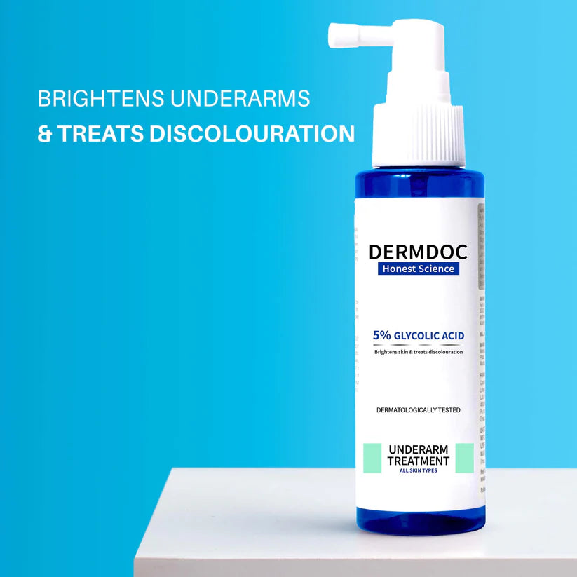Dermdoc - Honest Science 5% Glycolic Acid Under Arm Treatment (100ML)