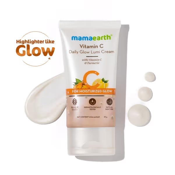 Mama Earth - Vitamin C Daily Glow Lumi Cream (30g)