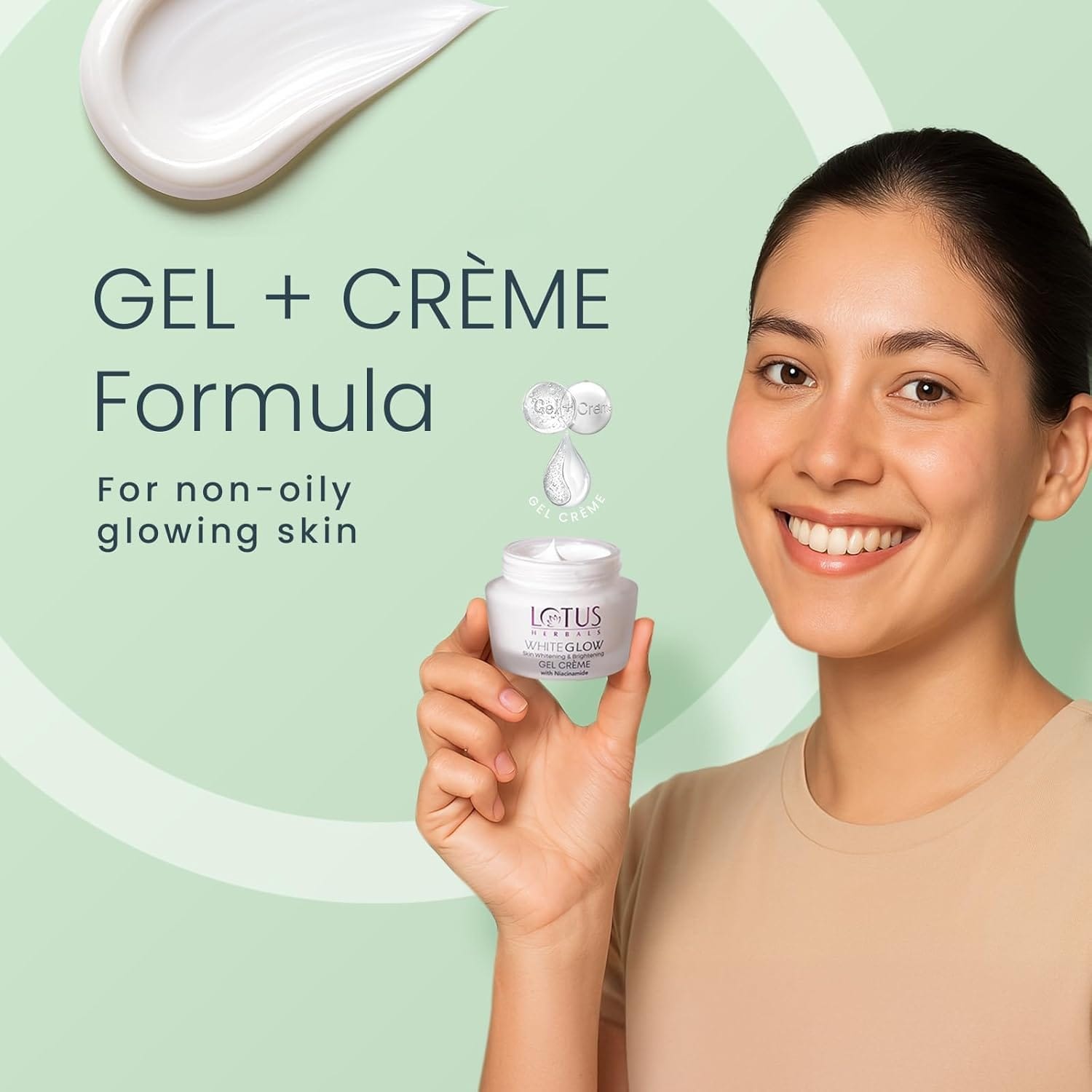 Lotus Herbals - WhiteGlow Skin Whitening & Brightening Gel Creme SPF 25 PA+++