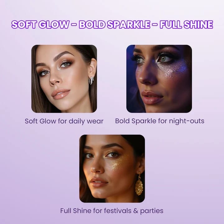 Shopaarel - 3D Loustrous Touch Glitter
