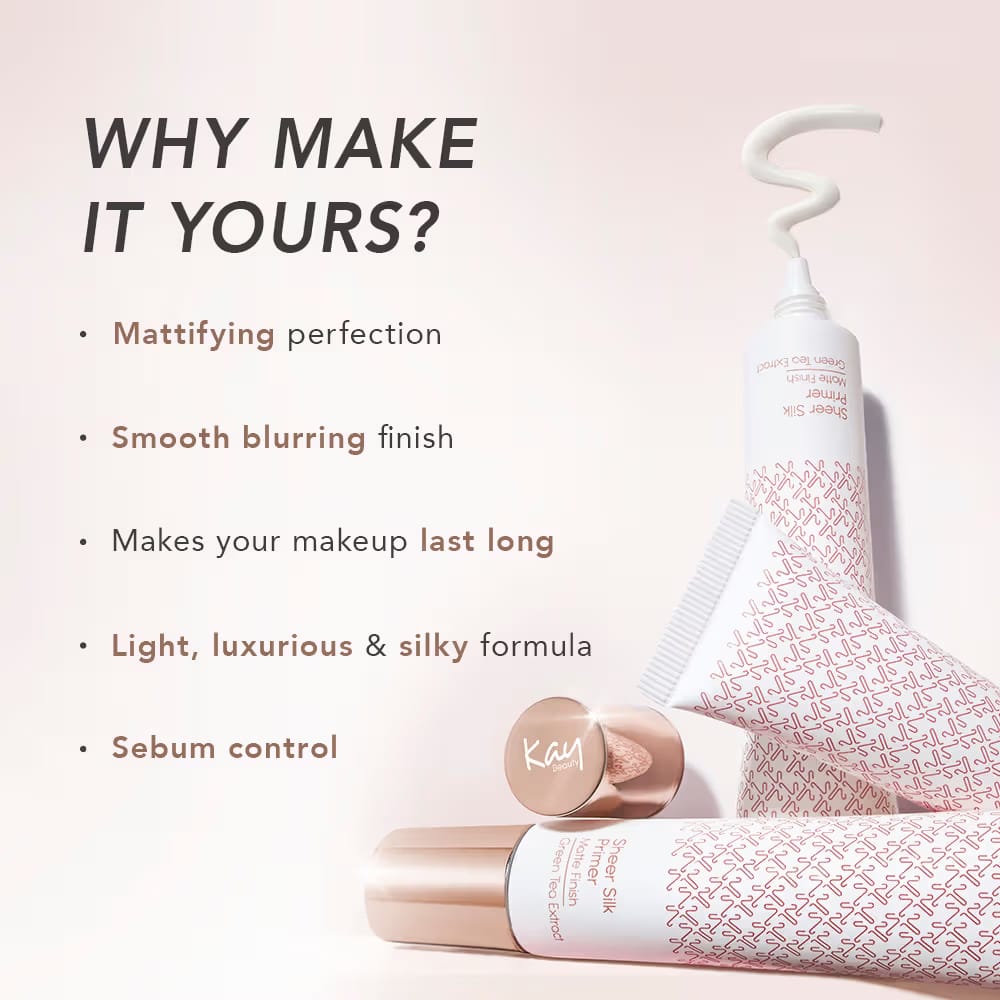 Kay Beauty - Sheer Silk Primer With Green Tea Extract (25g)