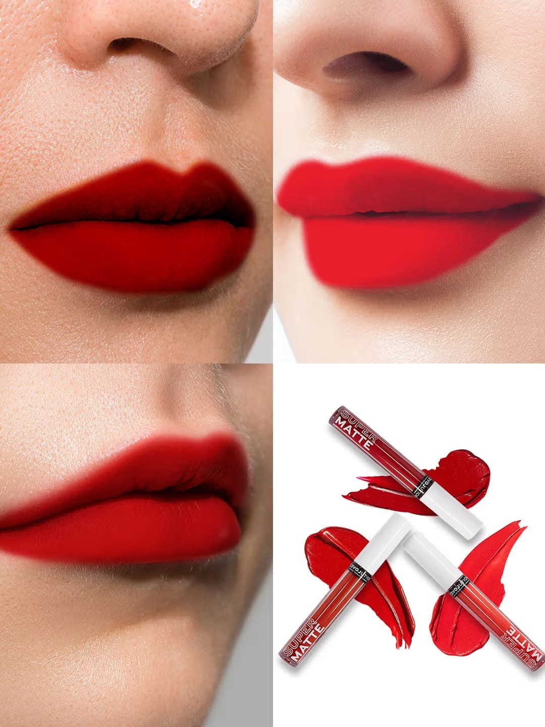 Revolution - Super Matte Liquid Lip Set (12ML)