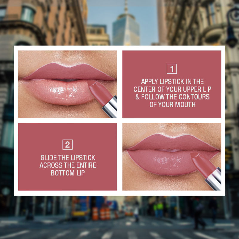 Maybelline New York Color Sensational Creamy Matte Lipstick, Lasts Up To 12H - 507 Almond Pink