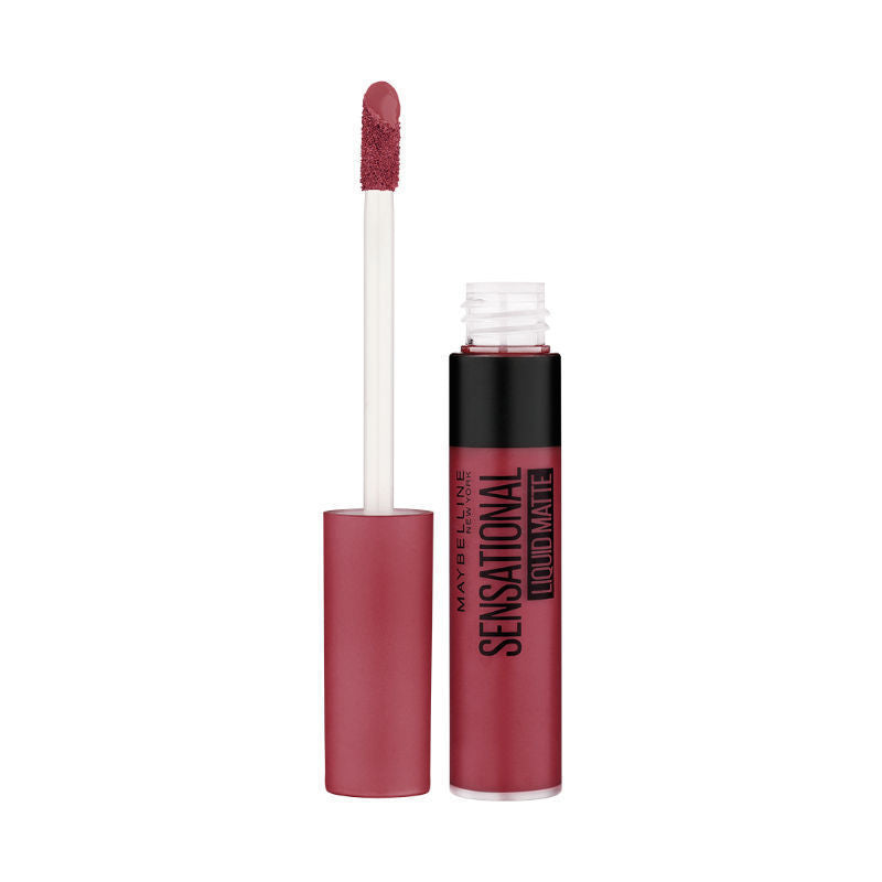 Maybelline New York Sensational Liquid Matte Lipstick, Weightless Comfort - 24 Touch of Spice