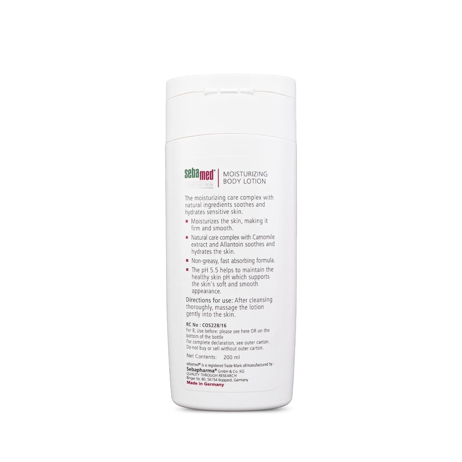 Sebamed - Moisturizing Body Lotion For Normal Skin (200ML)