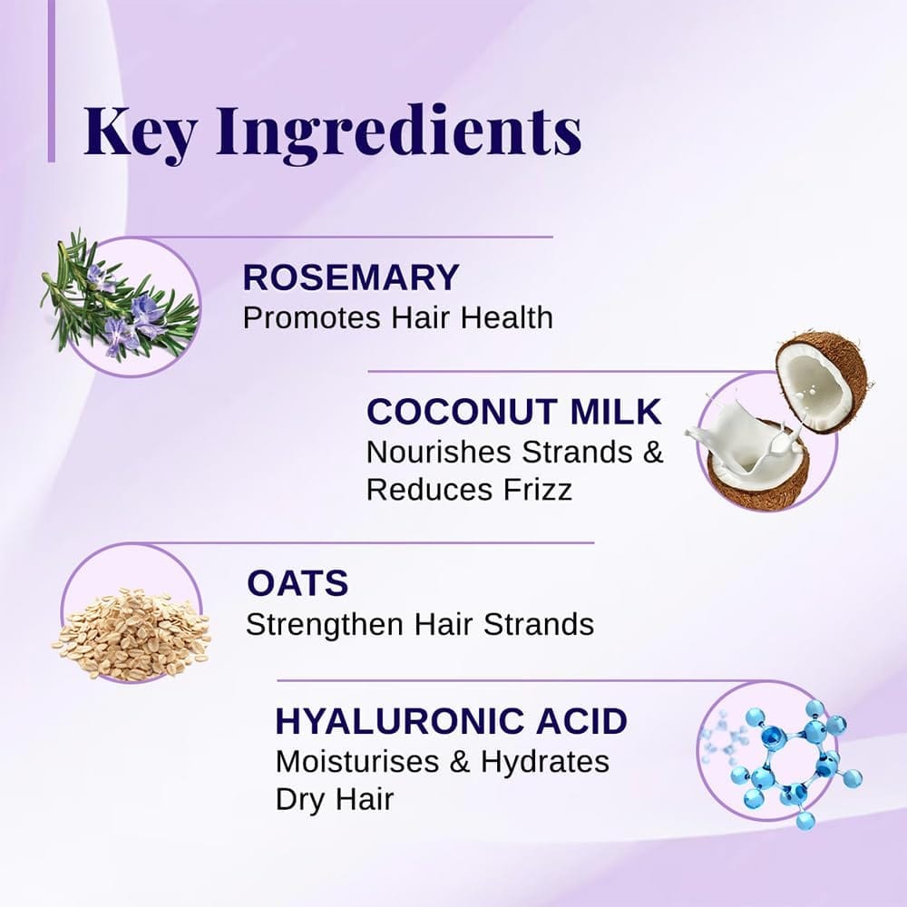 Bare Anatomy - Rosemary & Coconut Milk Hydrating Shampoo (650ML)