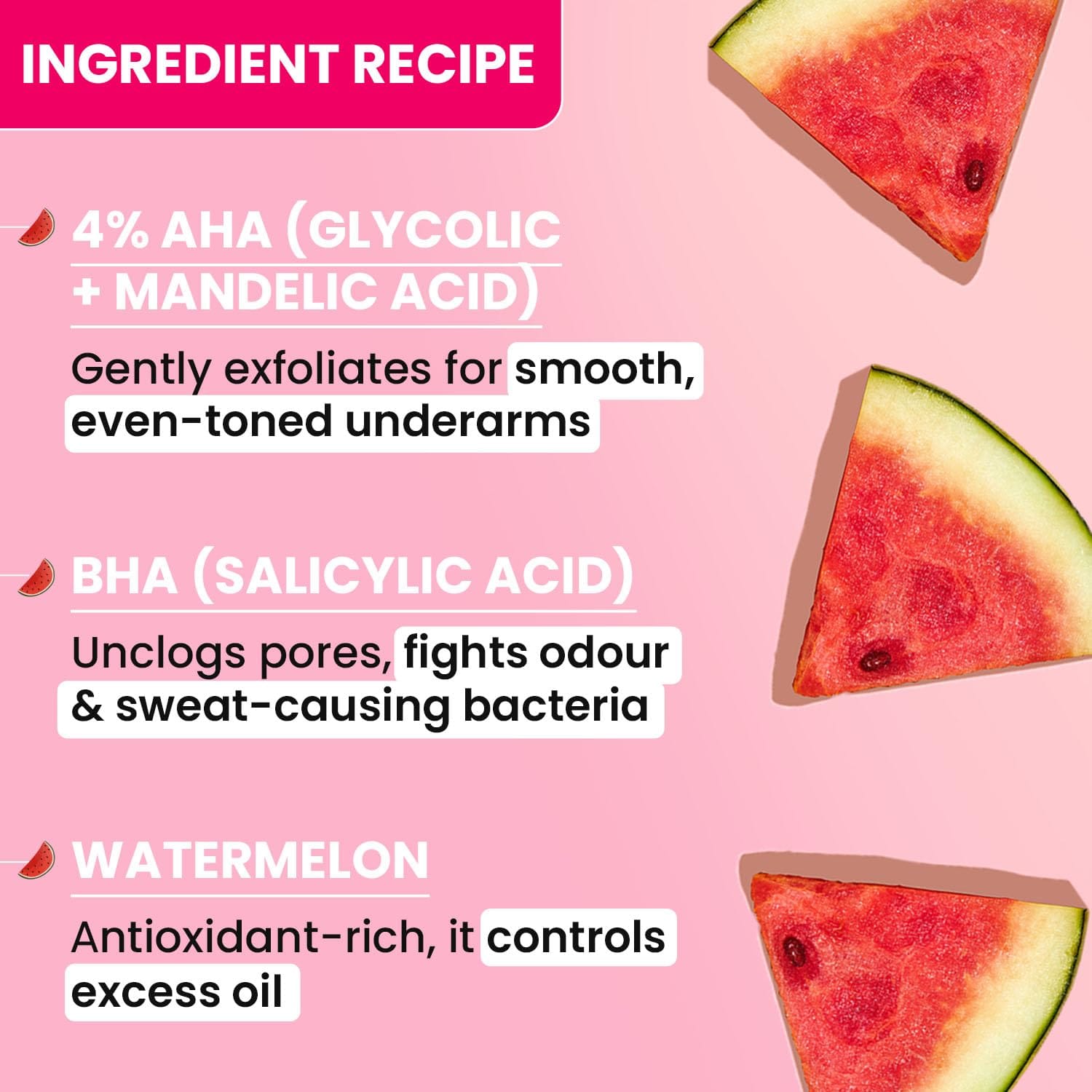 Dot & Key - Watermelon Cooling Underarm Roll On (50ML)