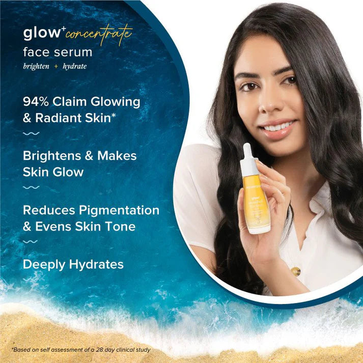 Aqualogica - Glow+ Concentrate Face Serum Papaya & Vitamin C (30ML)