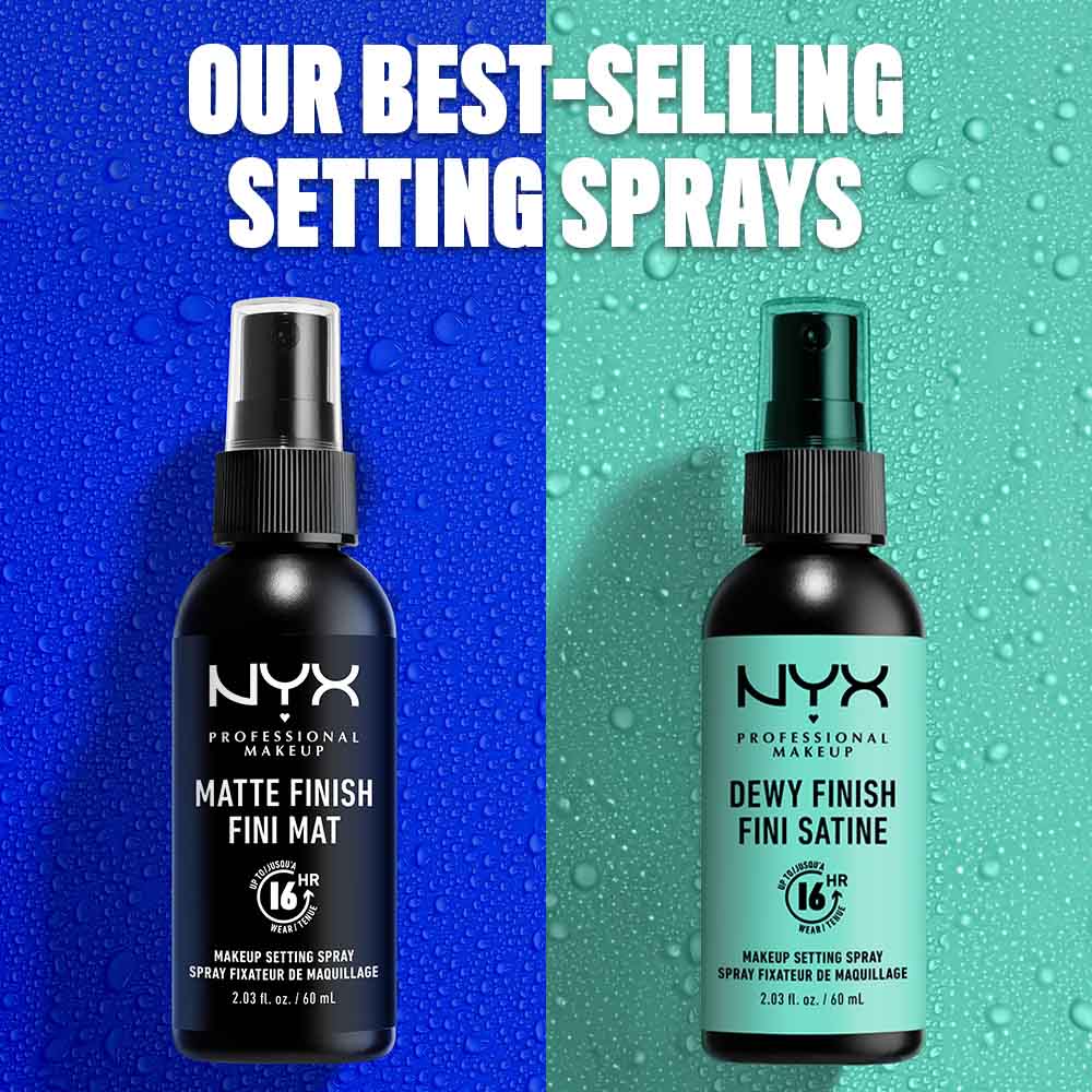 NYX Professional Makeup Up to 16 HR Makeup Setting Spray Dewy Finish (60ml)