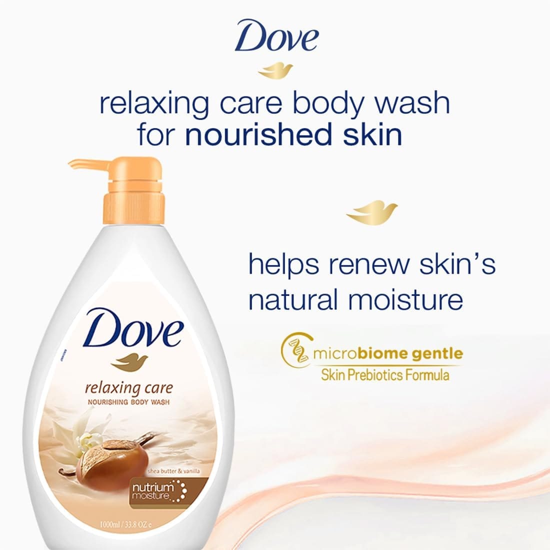 Dove - Relaxing Care Nourishing Body Wash (1L)