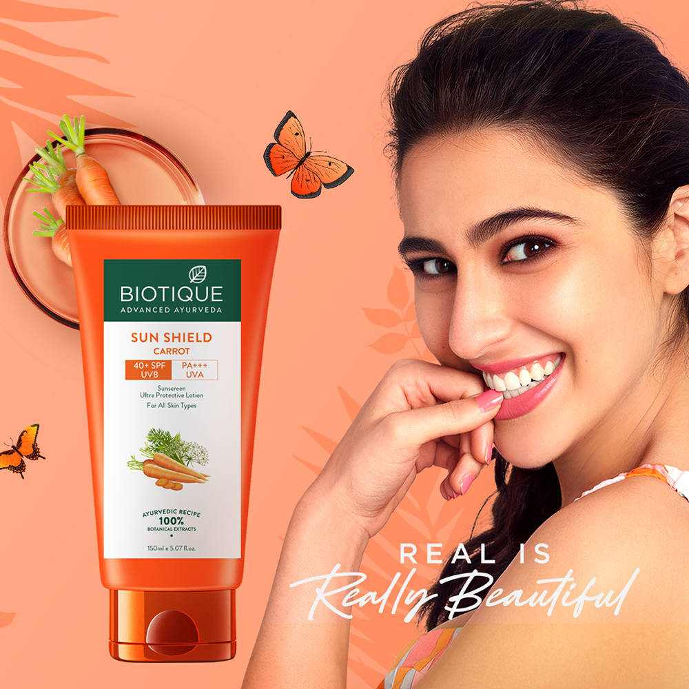 Biotique Carrot Sun Shield Lotion SPF 40