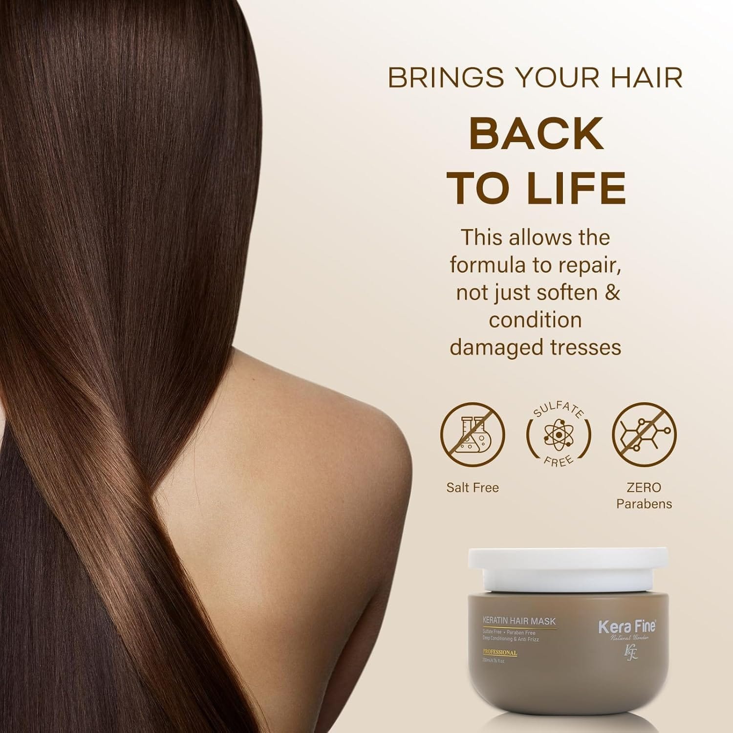 Kerafine - Keratin Hair Mask (200ML)