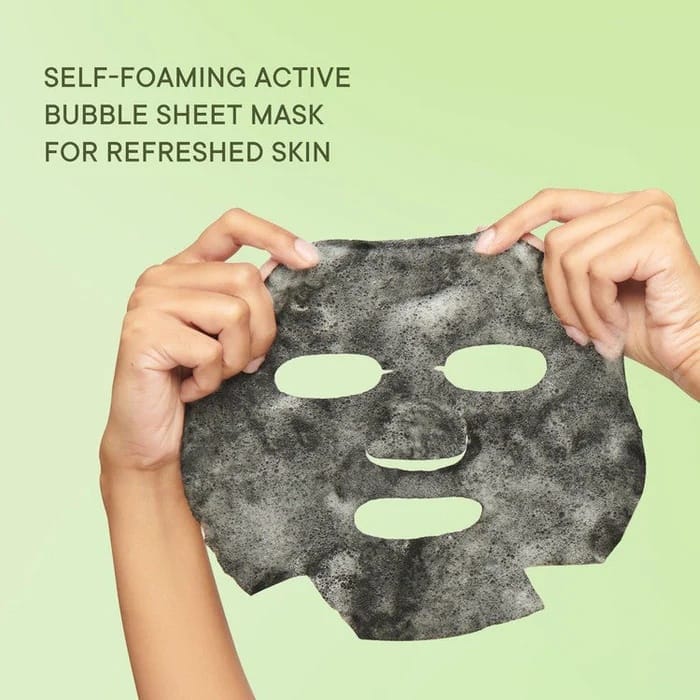Quench - Bubble Sheet Mask With Matcha Green Tea Antioxidants (21ML)