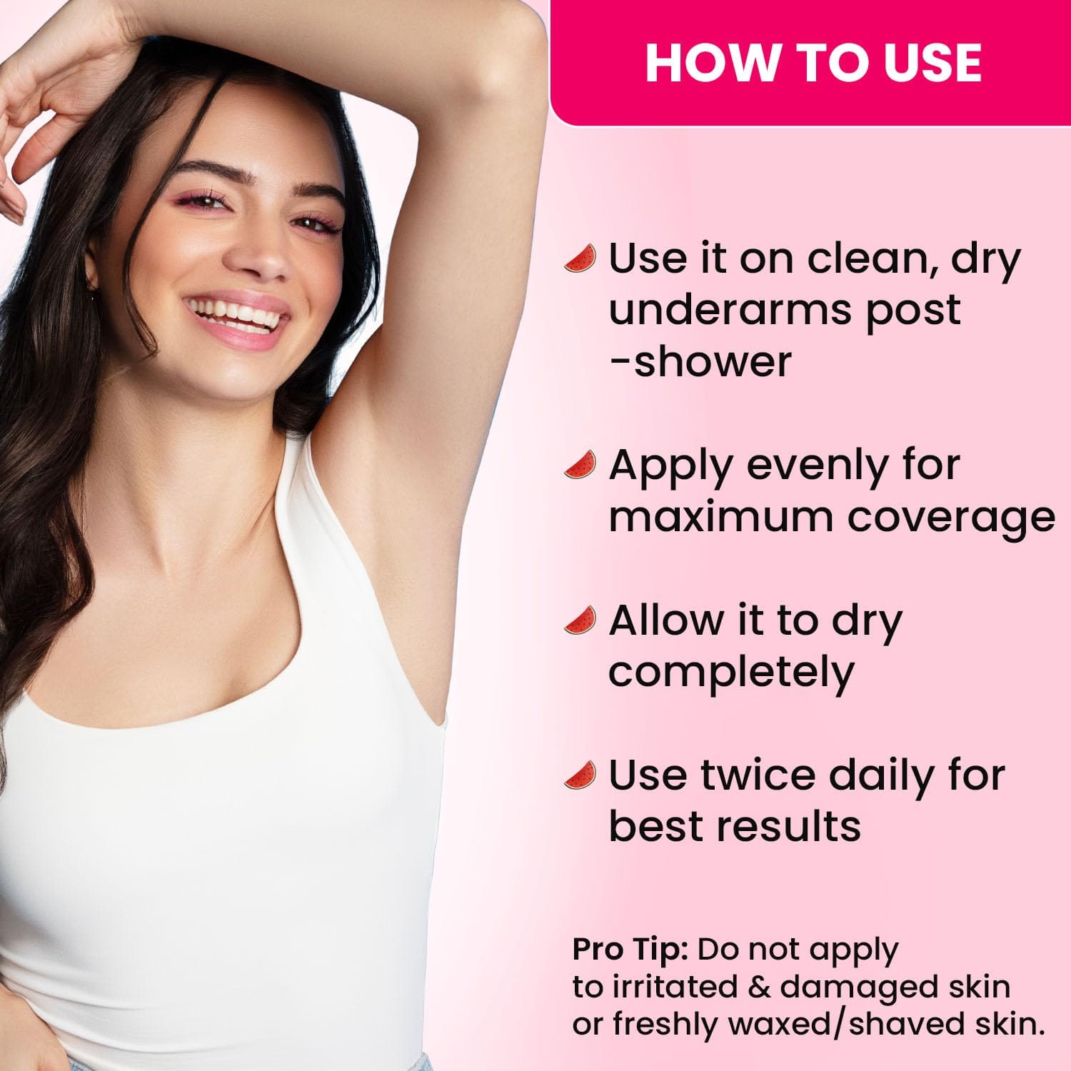 Dot & Key - Watermelon Cooling Underarm Roll On (50ML)