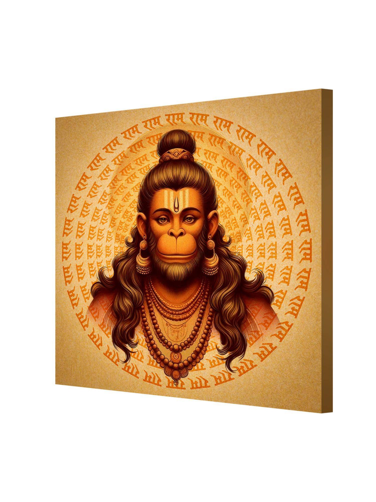 999Store Hanuman Sacred Canvas Painting