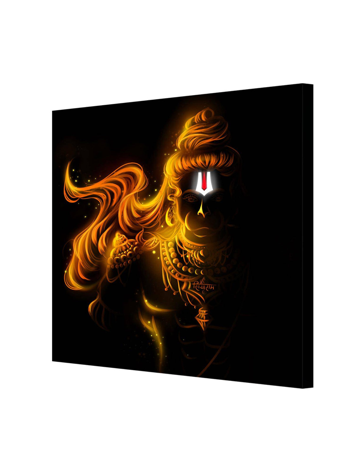 999Store Majestic Hanuman In The Clouds Canvas Painting